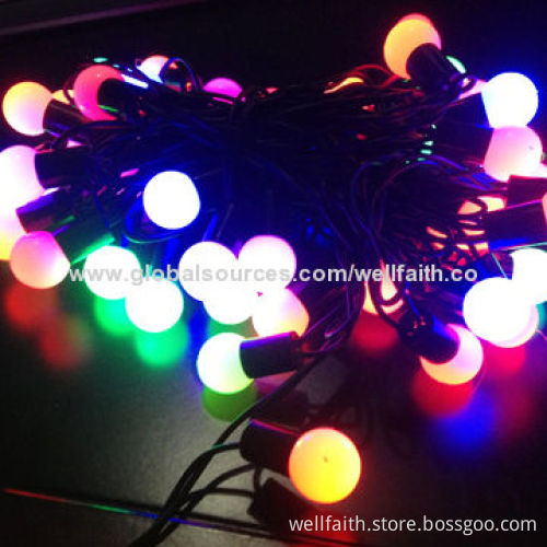 Battery Powered Waterproof LED String Lights with Wedding Favor and Xmas LED, 5W Rated Power